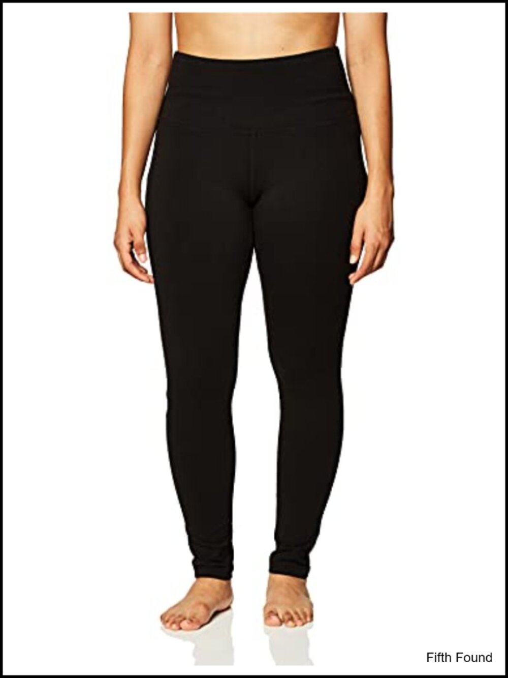 Cotton Spandex Ankle Leggings High Rise Full Length Pull On